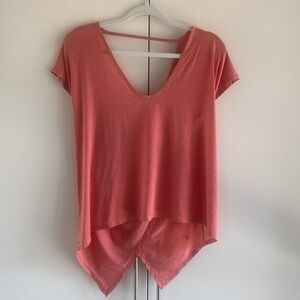Lululemon Playful Practice Short Sleeve Tank EUC